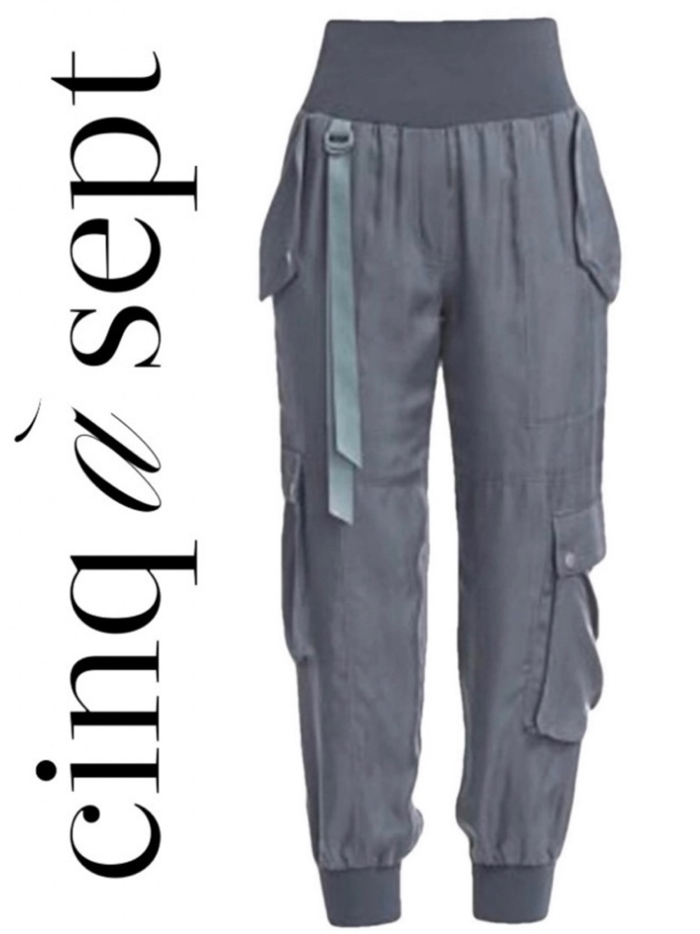 Cinq A Sept Harmony Onyx Cargo Pant
